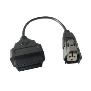 China Practical OBD Motorcycle Control Cables Compatible Black For Yamaha wholesale