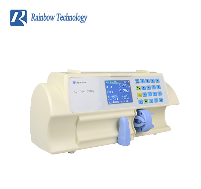 Peristaltic Syringe Driver Pump Portable Lightweight Automatic RBH-800