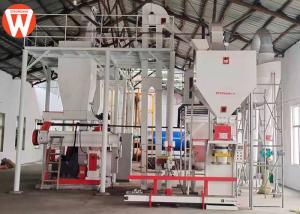 China 10tph Feed Pellet Production Line 12mm Animal Feed Processing Equipment wholesale