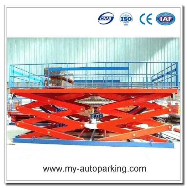 Hot Sale! Hydraulic In-ground Stainless Steel Scissor Lifts/Mid Rise Car Scissor