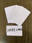 HIGH QUALITY WHITE BLANK PVC INKJET ID PVC CARD 0.76MM/760MIC 0.80MM/800MIC FOR
