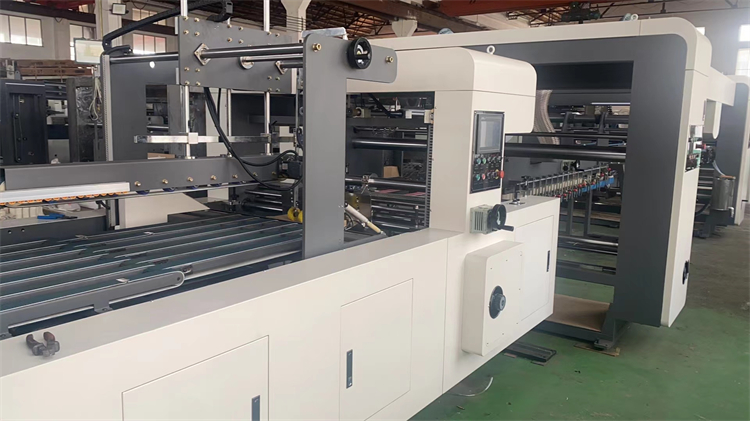 Automatic High Speed Crash Lock Bottom Folder Gluer for Corrugated Carton Box Making