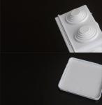 85x85x50mm IP65 ABS Waterproof Junction Box Knockout Holes With Stopper
