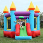 Plato Kids Inflatable Bouncer , ODM Commercial Bounce House Water Slide