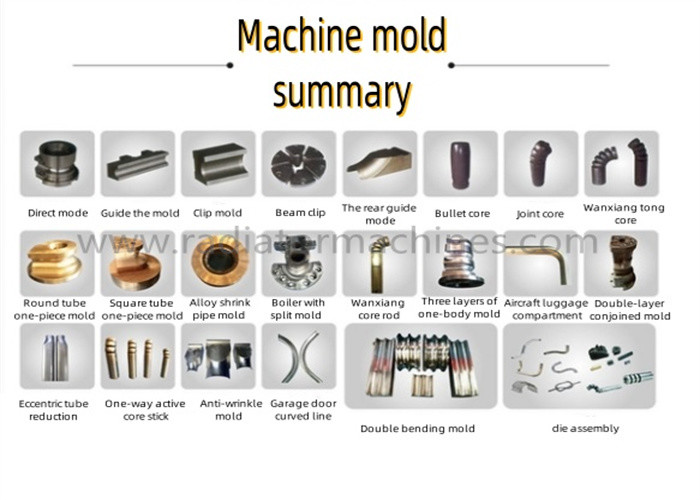 High Load Mass Fully Automatic Pipe Bending Machine DW50CNC-2A1S Rectangle and Round Pipe