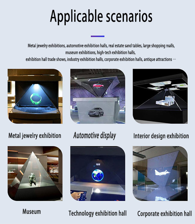 Plug And Play 3D Showcase 3D Holographic Box For Retail & Exhibition