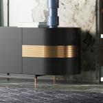 Modern Gold Stainless Steel TV Stand For Bedroom Furniture