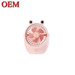 Oem Portable Cartoon Fan Mini Rechargeable Fans