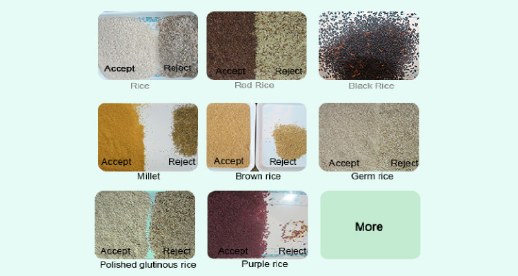 Optical Millet Seeds Sorter Quinoa Color Sorter Machine