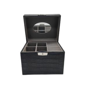 China Luxury Women Gift Box Packaging Premium Velvet Jewelry Box wholesale