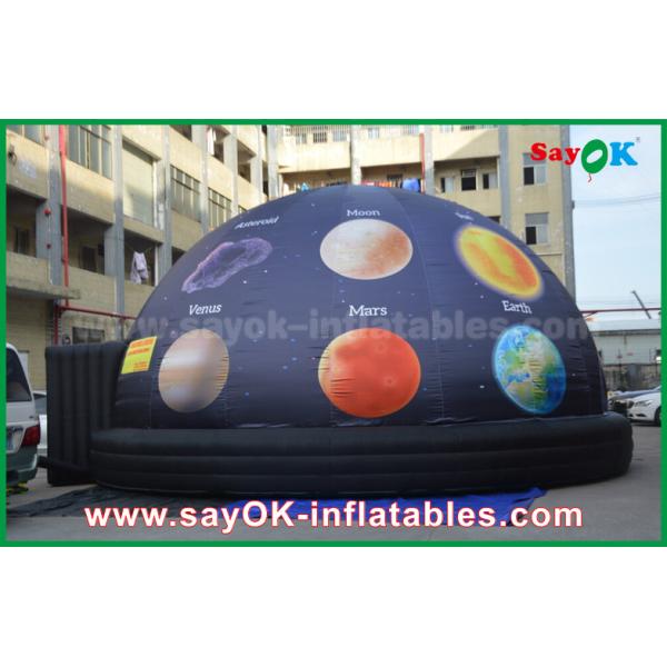 6m 210 D Oxford Cloth Portable Inflatable Planetarium Dome for Cinema with Full Printing