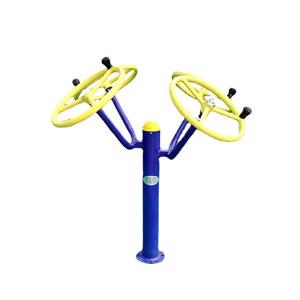 China Ground Mounted Outdoor Fitness Equipment For Backyard Antifade Anticrack wholesale