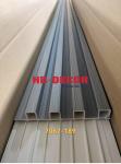 Customizable 3d Wpc Fluted Wall Panels For Facade