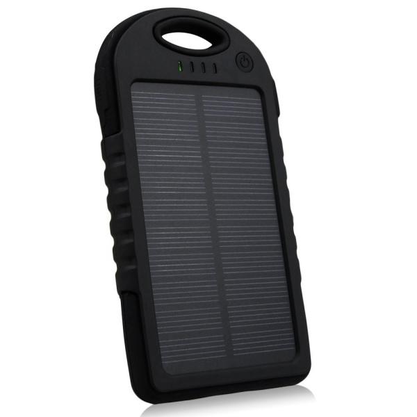 5000mAh portable universal usb multi solar mobile charger