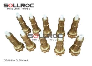 China Down The Hole Hammer Piling DTH Drilling Tools Carbide Button Bits wholesale