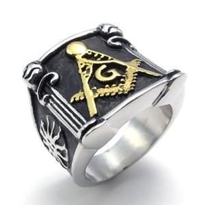 China Tagor Jewelry Super Fashion 316L Stainless Steel Casting Ring PXR245 wholesale
