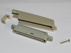 China 90 degree Plastic hood Connector, Champ Centronic Solder 50 Pin Male Connectors wholesale
