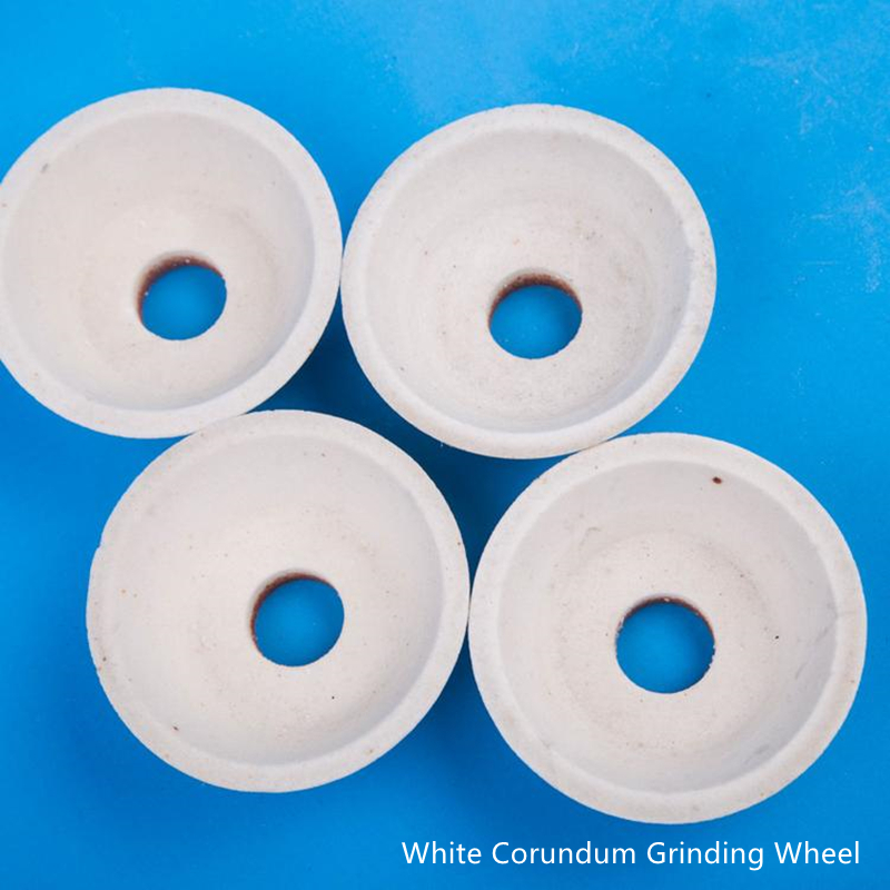 100mm Diamond CBN Grinding Wheel , White Corundum Flaring Cup Grinding Wheel
