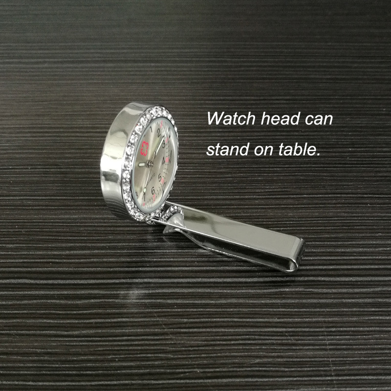 Promotional Diamond Metal Nurse Watch Pocket Watch Logo Customized