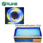 Oil Resistance Transparent Liquid Silicone Rubber / Silicone Rubber Extrusion