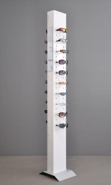 Double Side Floor Reading Glasses Display Stands , Spectacles Display Rack