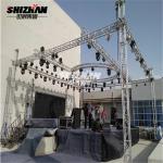 Outdoor Bolt Aluminum Lighting Truss Triangle Shaped