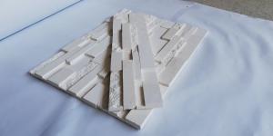 China 15mm Wall Cladding Stacked Cultured Marble Stone Panels wholesale