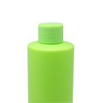 250ml HDPE Cylinder Shampoo Cosmetic Bottle With Screw Cap