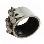 Water Oil Gas Pipe Connector Leakage PVC HDPE Stainless Steel Pipe Repair Clamps