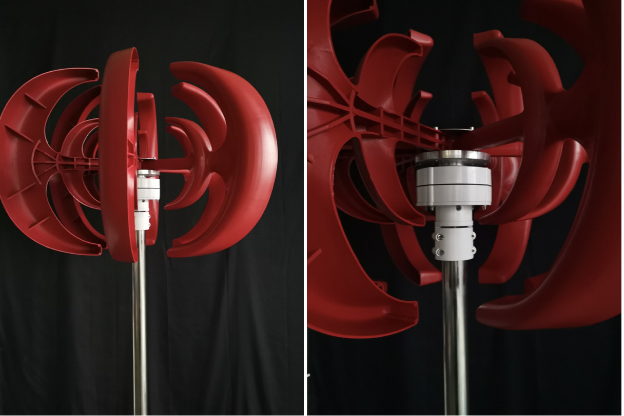 20Kw Wind Turbine Generator 500W Horizontal Wind Turbine Generator 24-220V-3000M/S Wind Turbine Generator Motor