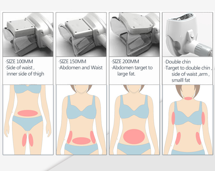 Skin Tightening ESWT Cryolipolysis Fat Freezing Machine With Shock Wave