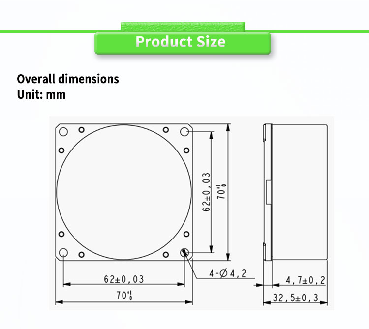 UNIVO UBTP500 Fibre Optic Gyroscope Sensors North Finder Small Inertial Units Inertial Navigation Guidance Heads