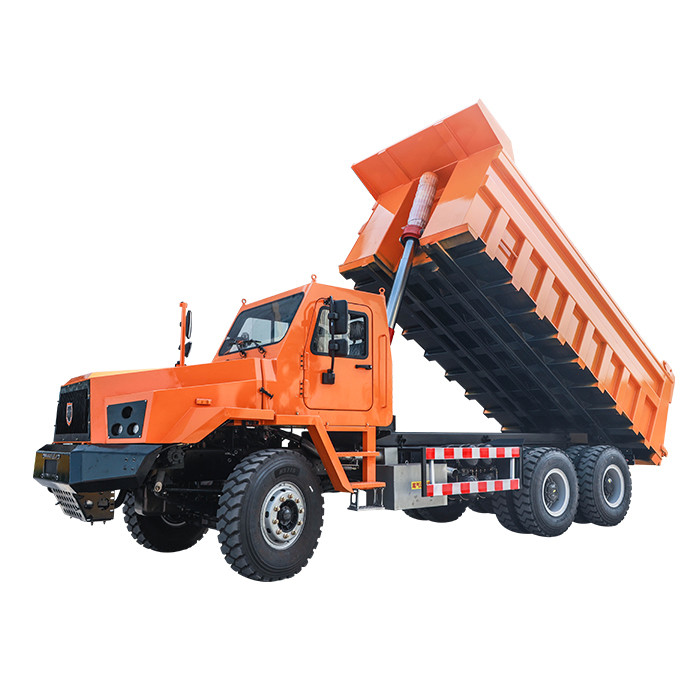 35 Tons Diesel Dumper Truck Heavy Loading 4 Wheel Drive Dump Truck