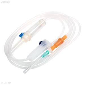 China 150cm Transparent Medical Disposable IV Infusion Set With Air Vent wholesale