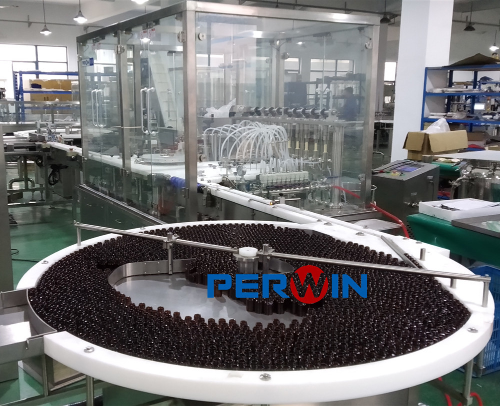 High Efficiency Vial Filling Line / Circumferential Follow Up Filling Machine IVD Reagent