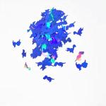 Customized Logo Glitter Dragons Shape for Webbing Nail Art Tumbler Cups Wall Art