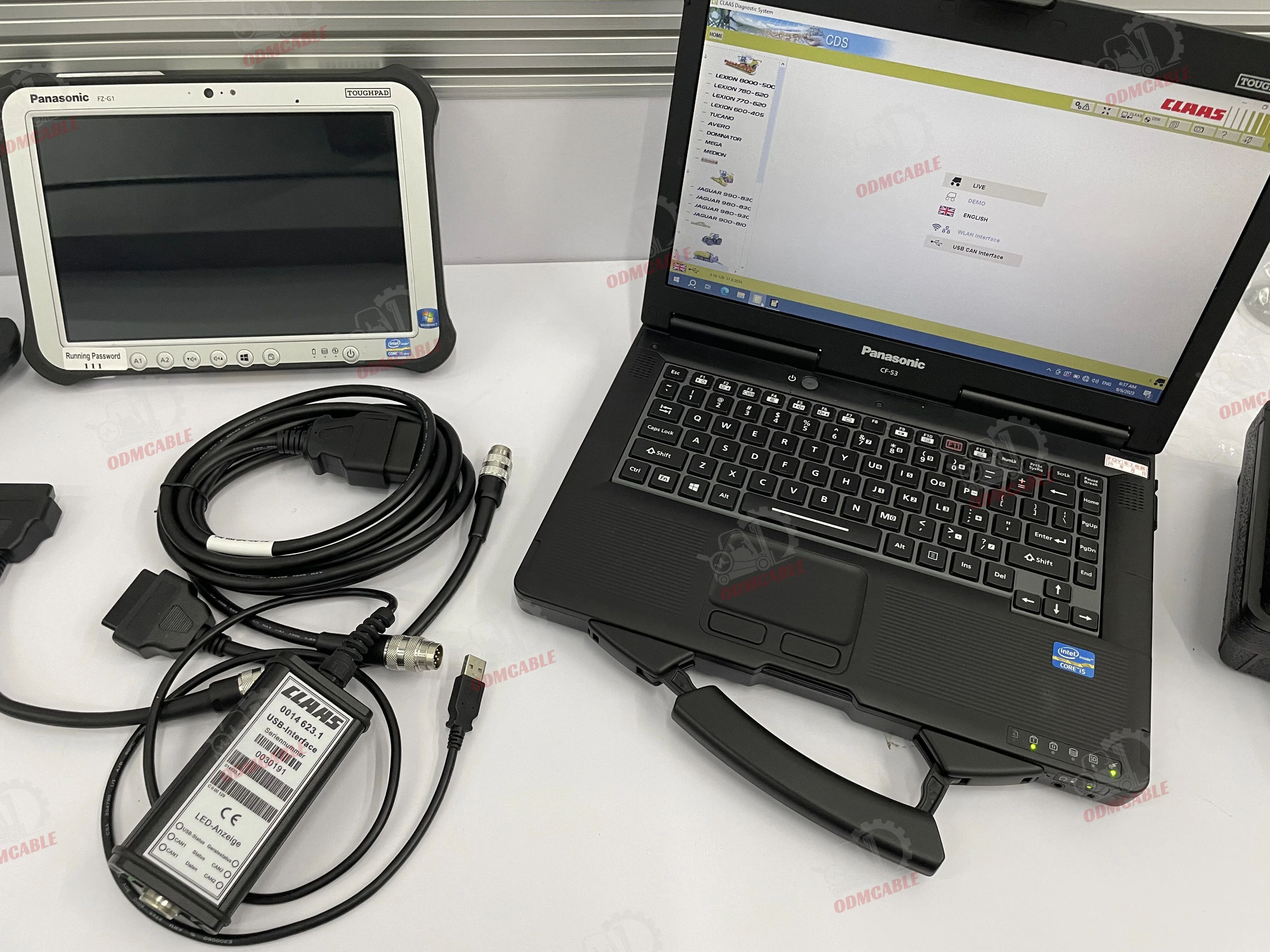 Agriculture Tool For CLAAS SCANNER (CANUSB) Interface CANBUS MetaDiag Agriculture Construction Truck Excavator Diagnosti
