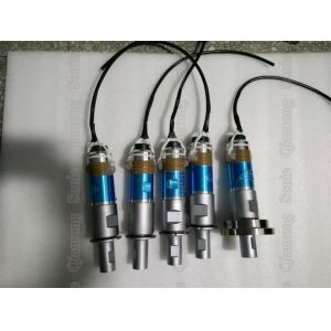 1500W High Power Electrical Ultrasonic Welding Converter With PZT8 Yellow