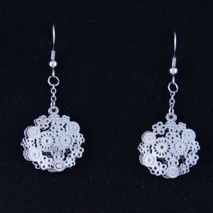 China Fashion High Quality Ladies Women Girls Stainless Steel Earrings LEF65 wholesale