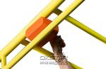 outdoor fitness equipments steel based zinc powder coating monkey bars-OK-T04