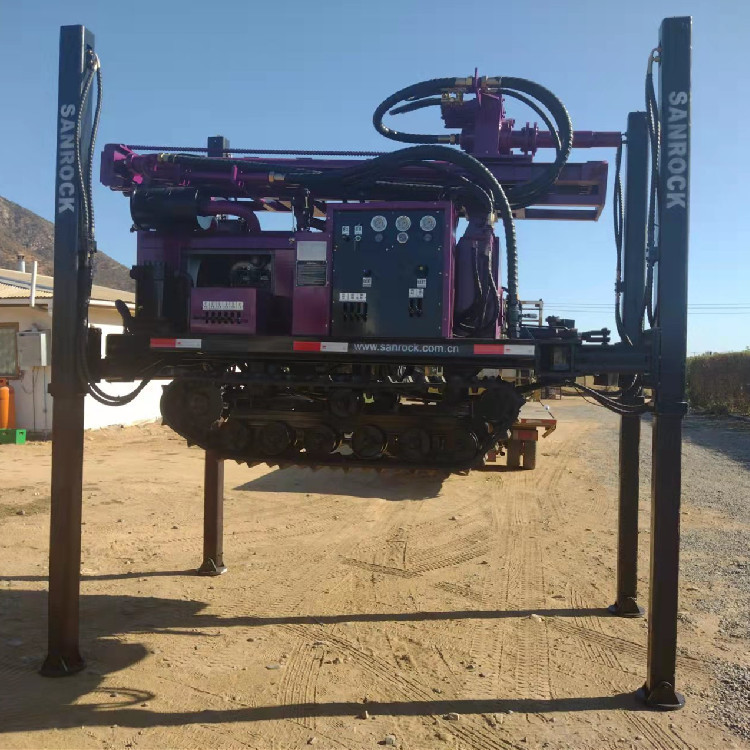 Hydraulic Water Well Drilling Rig Equipment 180m Deep Portable Water Well Drill Machine