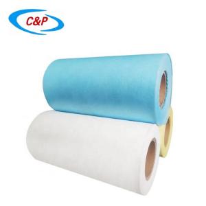 China PE Film Laminated SMS Nonwoven Raw Material Disposable Medical Supplies Roll wholesale