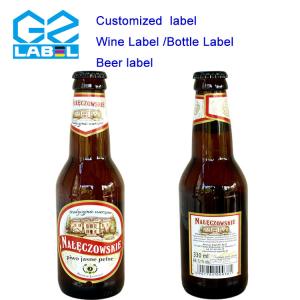 China OEM / ODM Sticker Label BEER Labels stickers wholesale