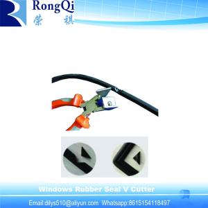 China Plastic Door Window Rubber Seal V Cutter wholesale