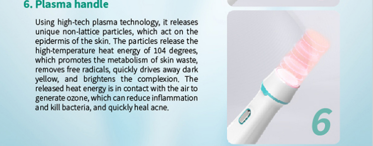 6 Functions Hydra Facial Dermabrasion Machine for Comprehensive Skin Care with High Pressure Injection and Water Oxygen Jet Peel Machine