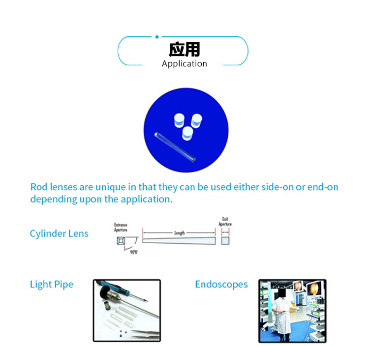 CR39 Optical Rod