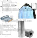 Plastic Cover films on roll, laundry bag, garment cover film, films on roll,