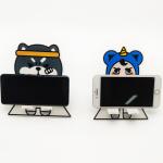 Leiser 3mm PP Corrugated Sheet Cardboard Phone Stand HD Cartoon Printing