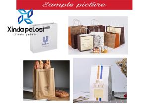 China V Bottom Kraft Food Paper Bag Making Machine Fully Automated on sale