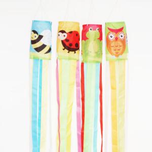 China Spring seasonal wind sock bee ladybug frog owl wholesale
